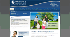 Desktop Screenshot of iowaent.com